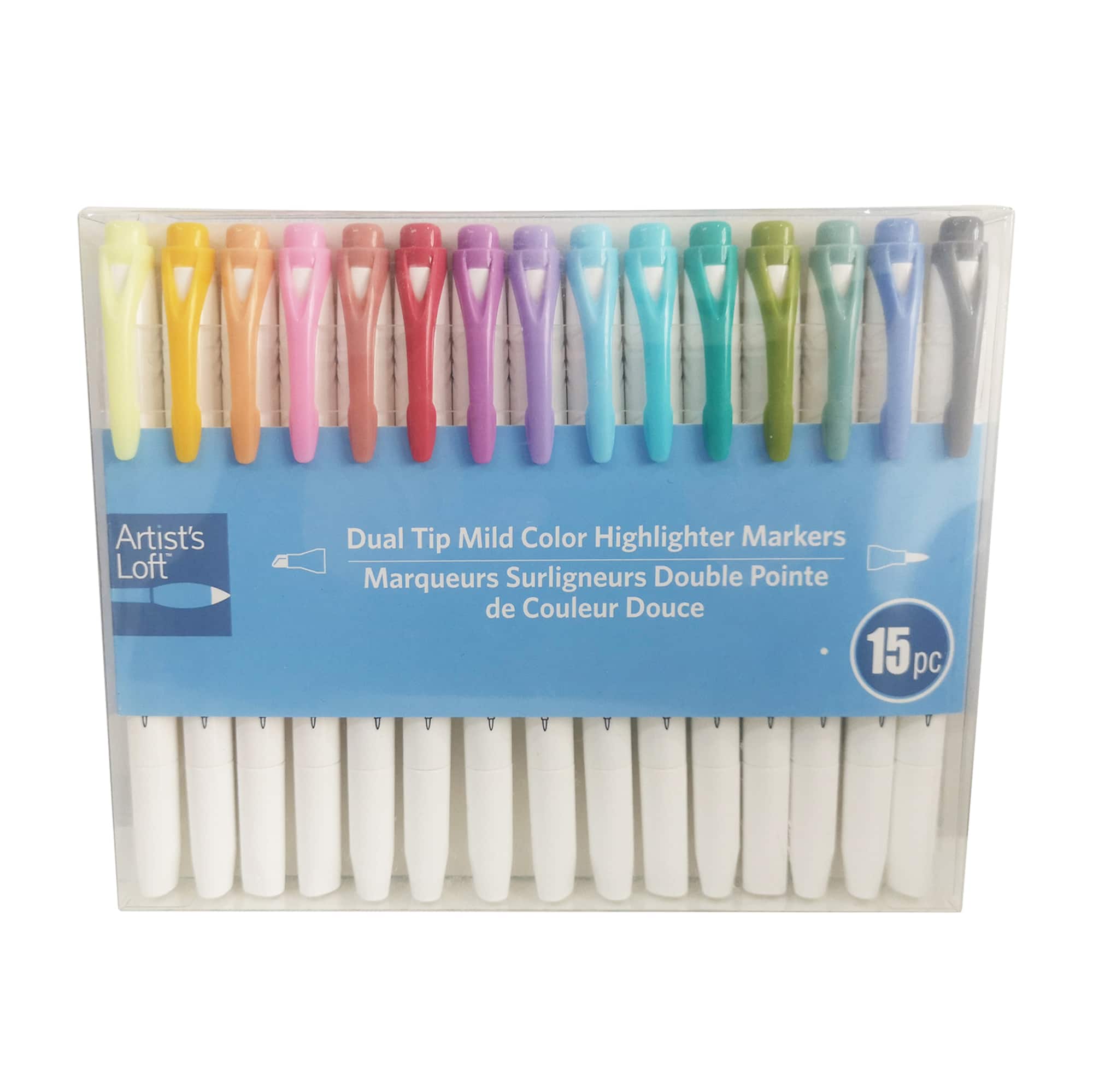 Dual Tip Mild Color Highlighter Markers by Artist's Loft™